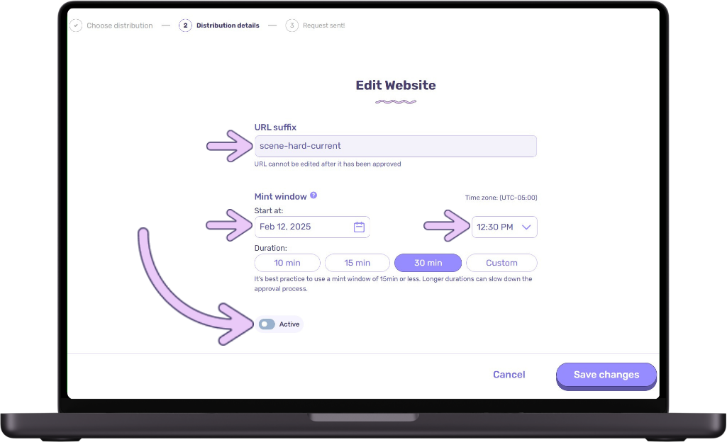 2 Website distribution edit page.png