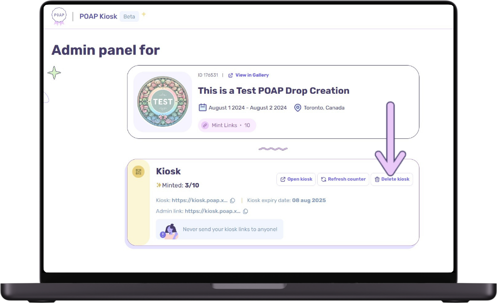 4 Delete Kiosk admin page.png